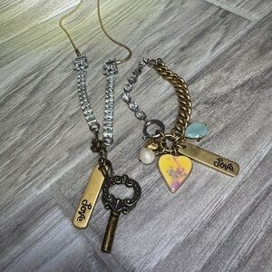 Juicy Couture Charm Bracelet & matching Necklace